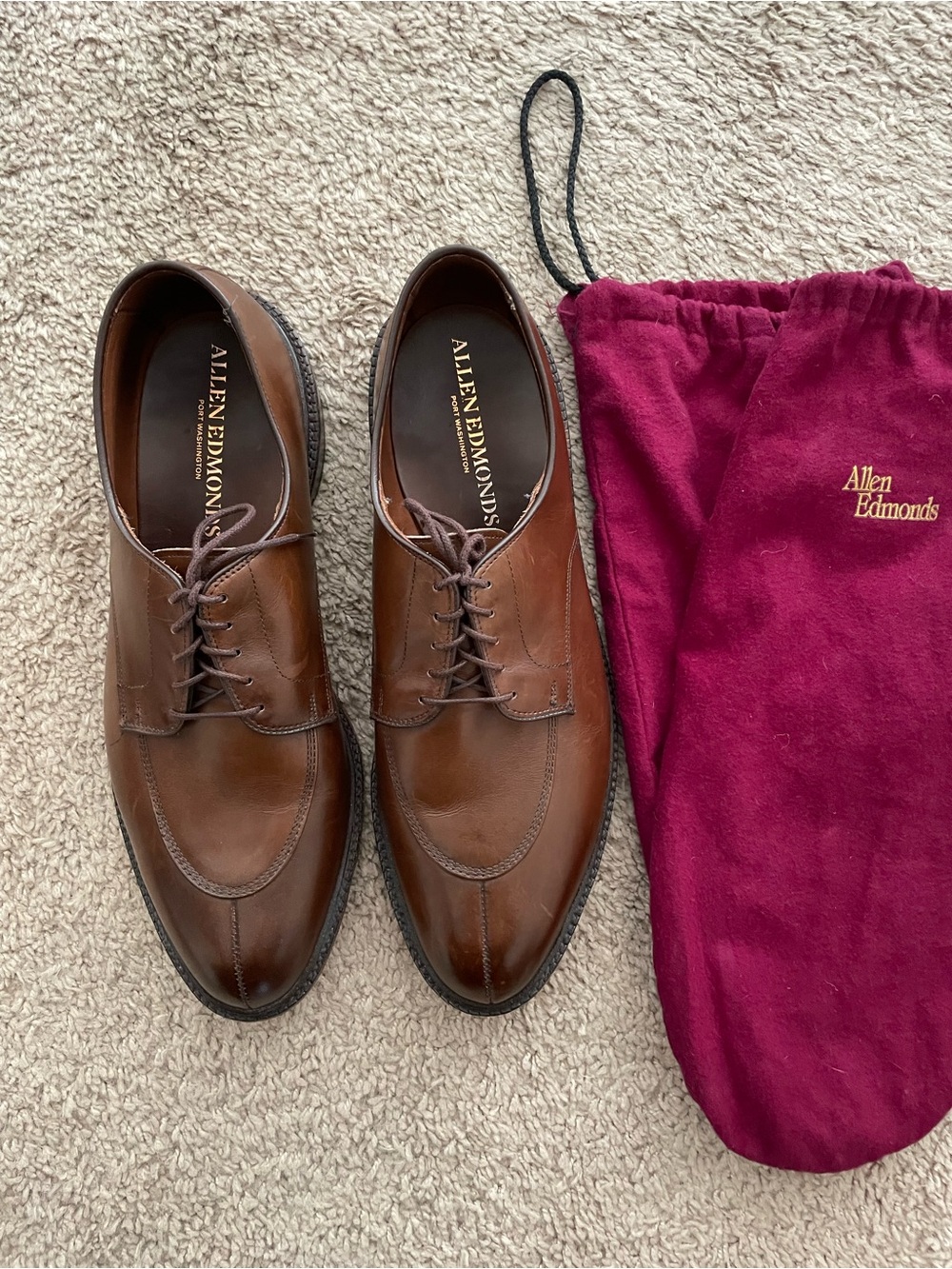 Men’s Allen Edmonds Dress Shoes, Size 13